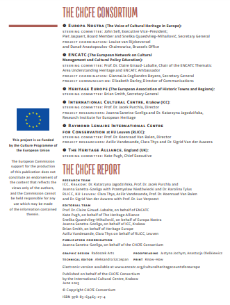 Cultural heritage counts for Europe